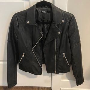 Faux Leather Jacket